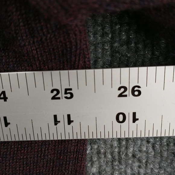 Toscano Men's Pullover Collared Sweater Purple XL Long Sleeve Made in Italy - Picture 12 of 12